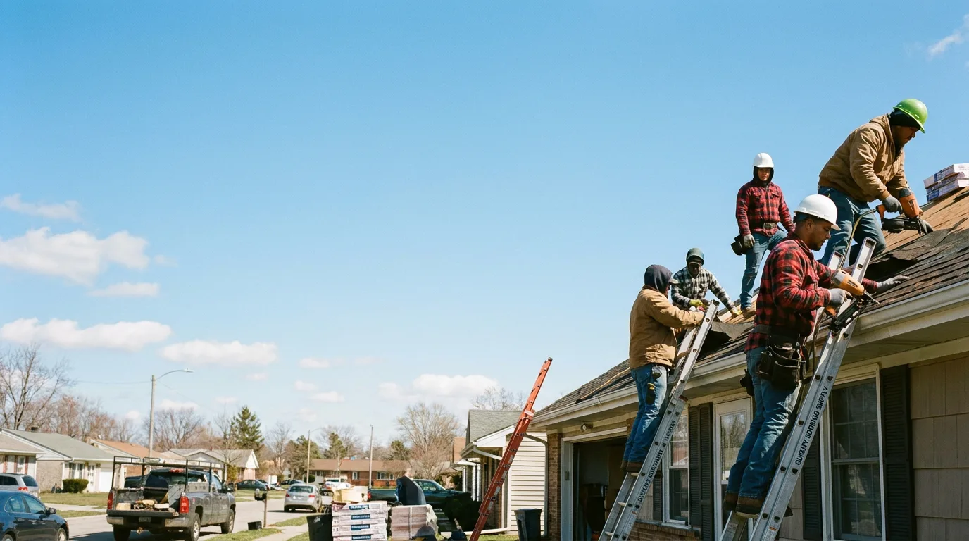 Roofing in Vanlue, OH near me